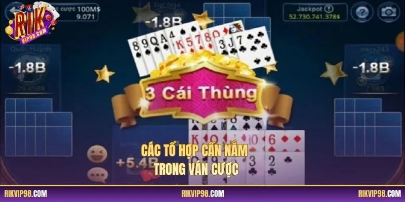 Các tổ hợp cần nắm trong ván cược